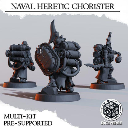 Diceverse Trench Alternative - Heretic Naval Raiders Chorister (Proxy)