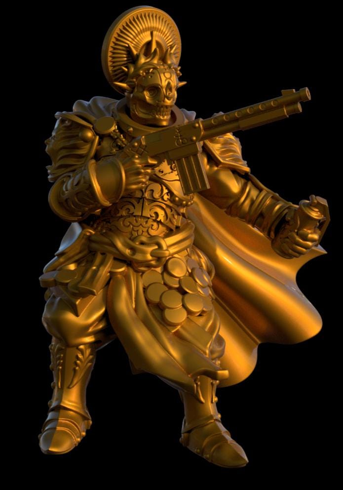 New V2 Trench Knights of Avarice Heretic Legion Proxy Full Set