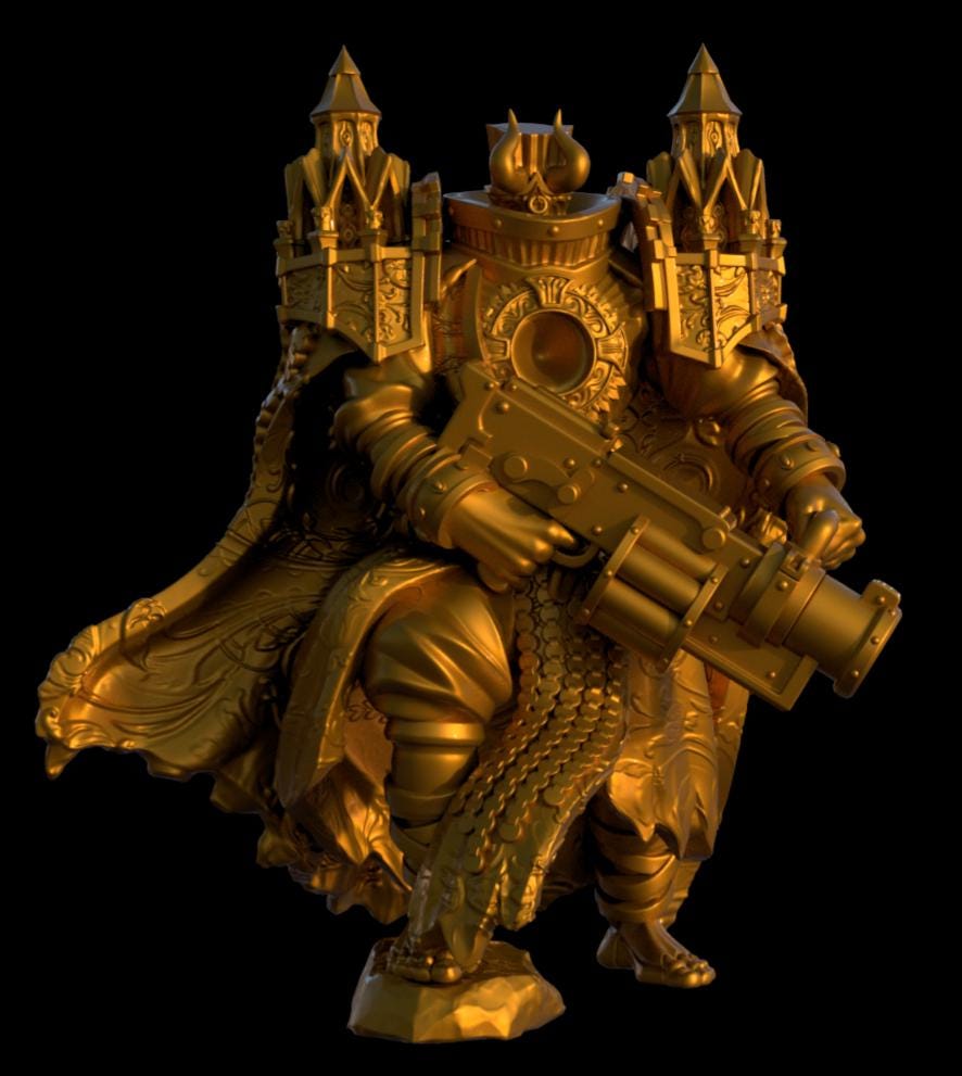 New V2 Trench Knights of Avarice Heretic Legion Proxy Full Set