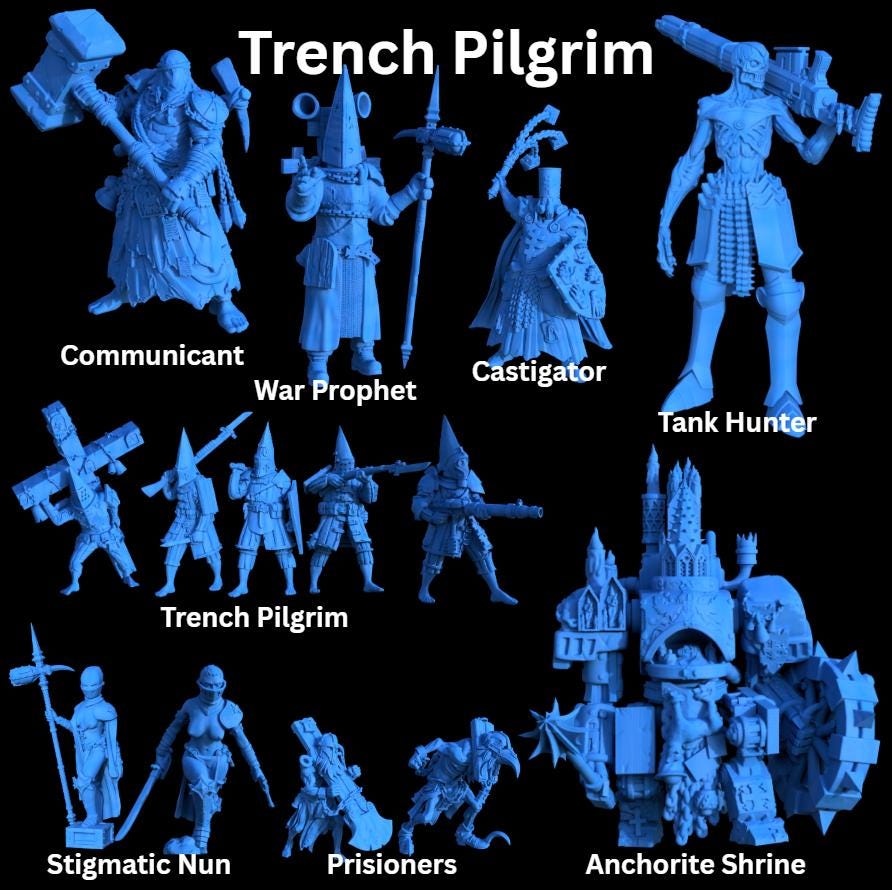 Trench Trench Pilgrim Rework Proxy Full Set