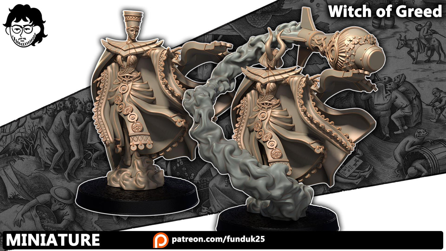 Trench Knights of Avarice Heretic Artiller Witch Proxy Dimomodels Heretic Legion