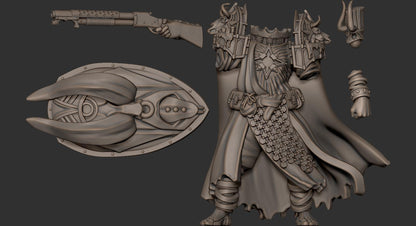 Trench Knights of Avarice Heretic Anointed Proxy Dimomodels Heretic Legion