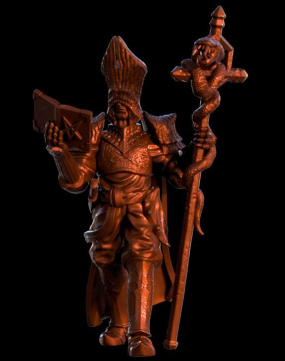 Grimdark Trench Heretic Proxy Miniatures – Fanatical Legion Specialist Set – Tabletop Figures
