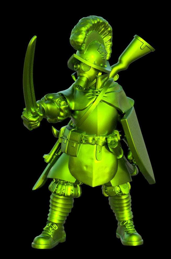 Trench New Antioch Papal State Rework Proxy Full Set