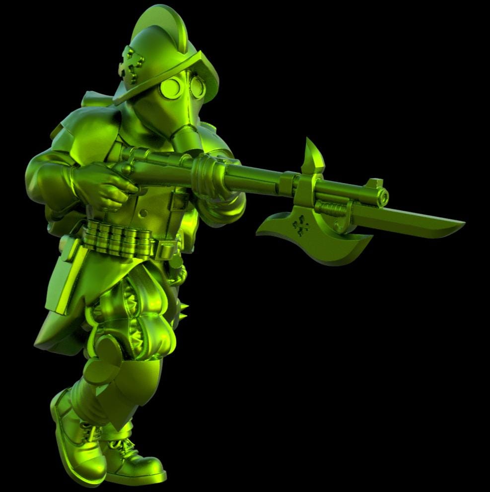 Trench New Antioch Papal State Rework Proxy Full Set