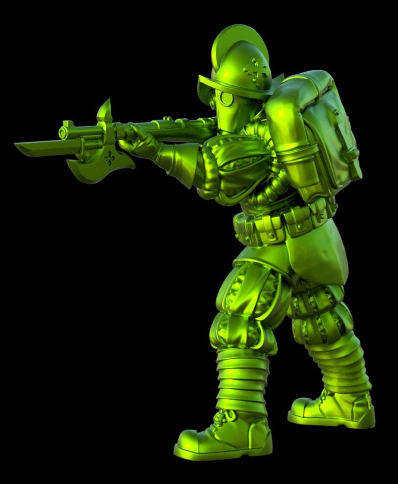 Trench New Antioch Papal State Rework Proxy Full Set