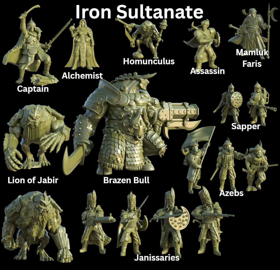 Trench Iron Sultanate Rework Proxy Full Set