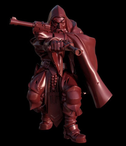 Grimdark Trench Proxy Miniatures – Red Brigade Trooper Set