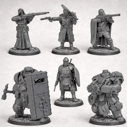 Grimdark Trench Warfare Starter Set – 2 Factions – 32mm – Tokens & Rulers Included