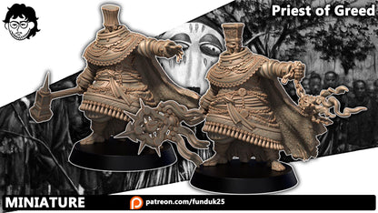 Trench Knights of Avarice Heretic Priest Proxy Dimomodels