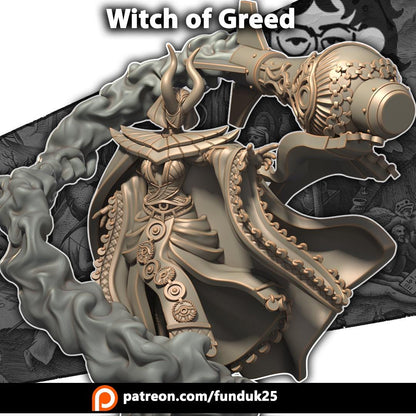 Trench Knights of Avarice Heretic Artiller Witch Proxy Dimomodels Heretic Legion