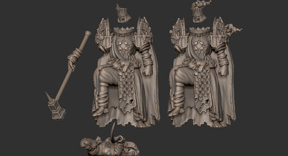 Trench Knights of Avarice Heretic Anointed Proxy Dimomodels Heretic Legion