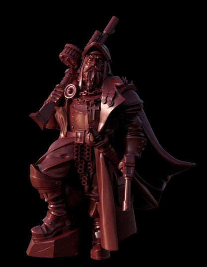 Grimdark Trench Proxy Miniatures – Red Brigade Specialist Set