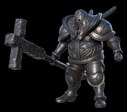 Grimdark Trench Proxy Miniatures – Zealot Infantry Dark Specialist Set