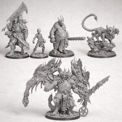 Grimdark Trench Warfare Starter Set – 2 Factions – 32mm – Tokens & Rulers Included