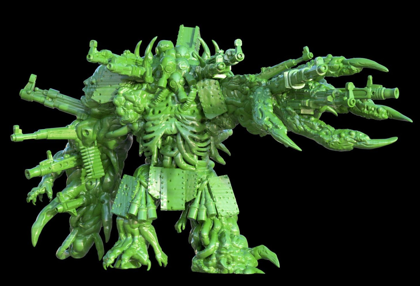 Grimdark Trench Black Proxy Miniatures – Grail Specialist Set – Tabletop Figures