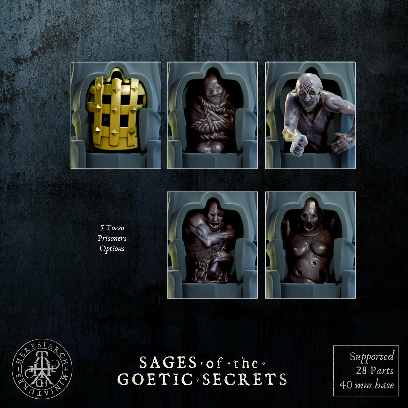 Grimdark Trench Proxy Miniatures – Warlock