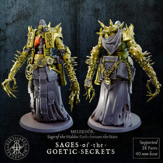 Grimdark Trench Proxy Miniatures – Warlock