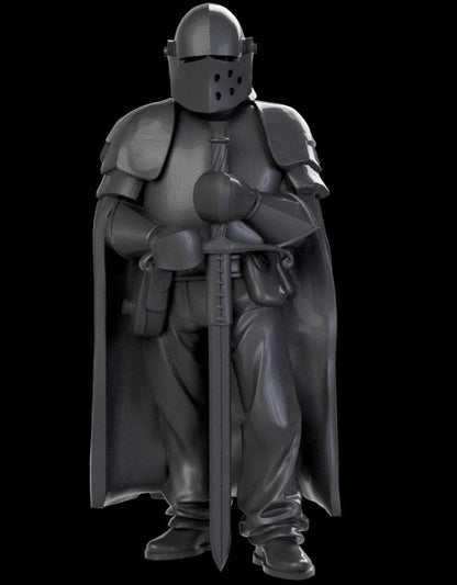 Grimdark Trench Proxy Miniatures – Religious Antioch Trooper Set – Tabletop Figures