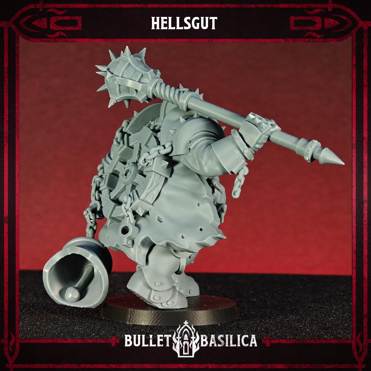 Grimdark Trench Proxy Miniature – Eater – Tabletop Figure