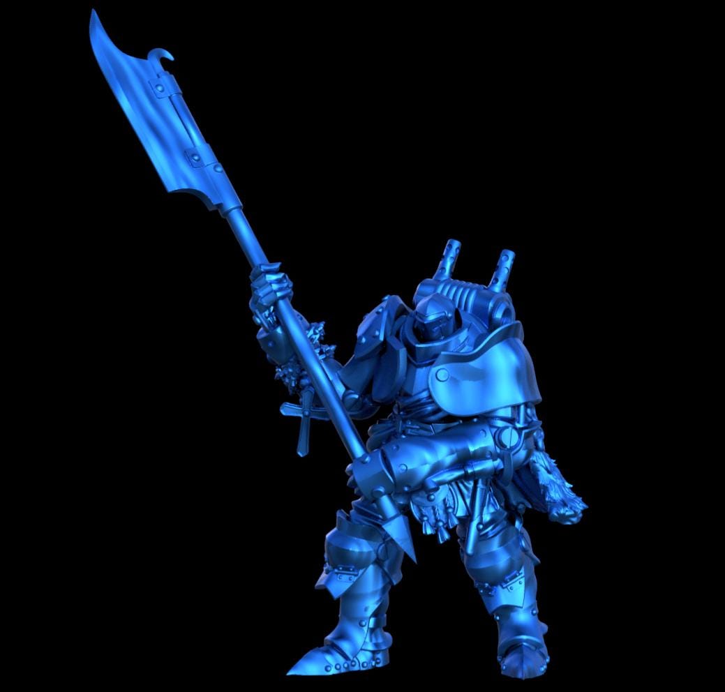 Grimdark Trench Proxy Miniatures – Alba Specialist Set – Tabletop Figures