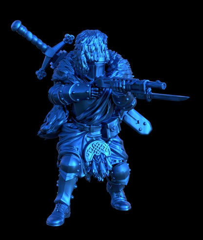 Grimdark Trench Proxy Miniatures – Alba Trooper Set – Tabletop Figures