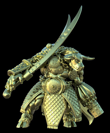 Grimdark Trench Proxy Miniatures – Desert Sultanate Infantry & Support Set – Tabletop Figures