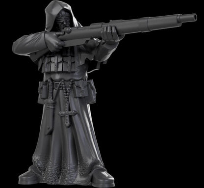Grimdark Trench Proxy Miniatures – Religious Antioch Specialist Set – Tabletop Figures