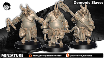 Grimdark Trench Proxy Miniatures – Serpent Cult Monster Set – Tabletop Figures