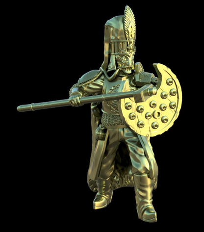 Grimdark Trench Proxy Miniatures – Desert Sultanate Infantry & Support Set – Tabletop Figures