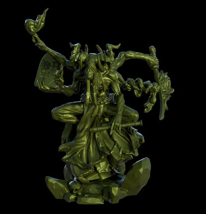 Grimdark Trench Proxy Miniatures – Serpent Cult Specialist Set – Tabletop Figures