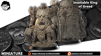Grimdark Sin Devourer –  Proxy Miniature for Tabletop Wargaming