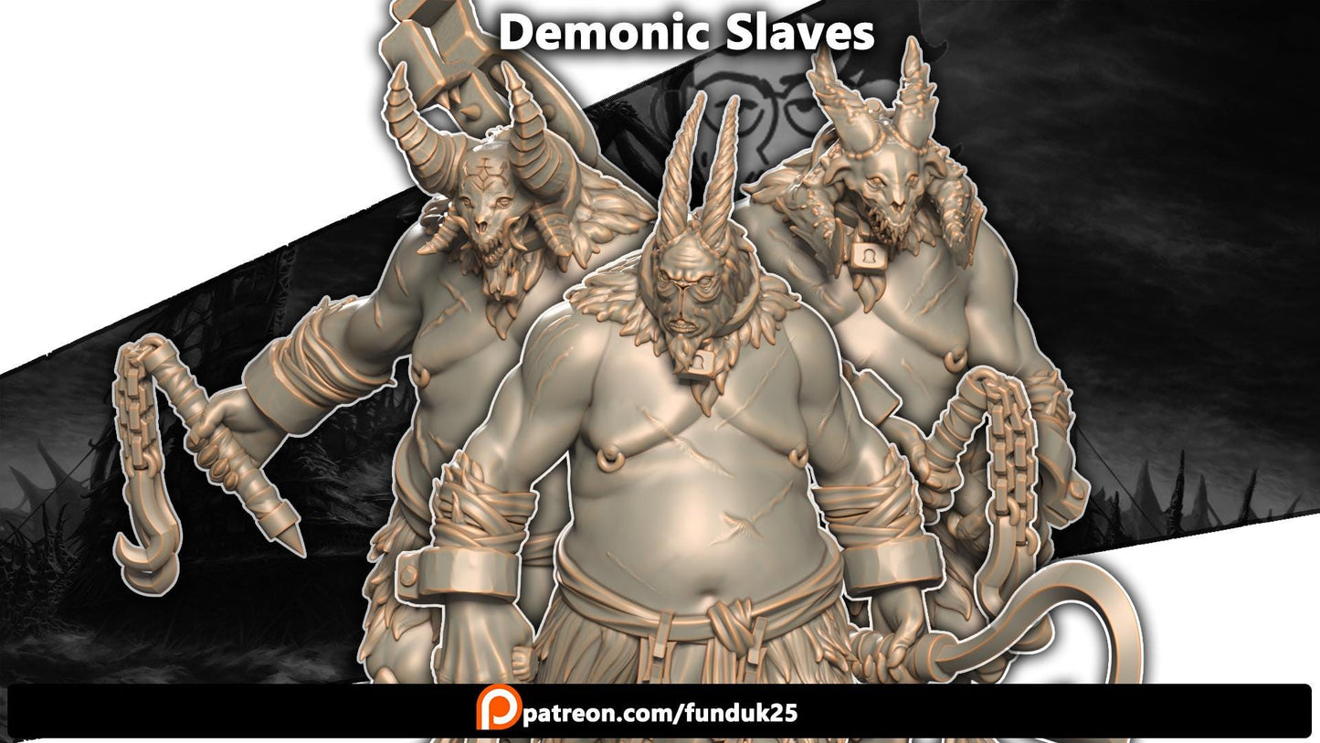 Grimdark Trench Proxy Miniatures – Serpent Cult Monster Set – Tabletop Figures