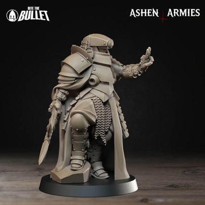 Grimdark Trench Warfare Proxy Miniatures – Shogunate Infantry & Support Set – 32mm Resin Warband