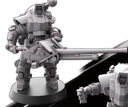 Weird War Infantry Squad – Heavy Exo Trooper (5 Miniatures) – 28mm Sci-Fi WWII Tabletop Proxies