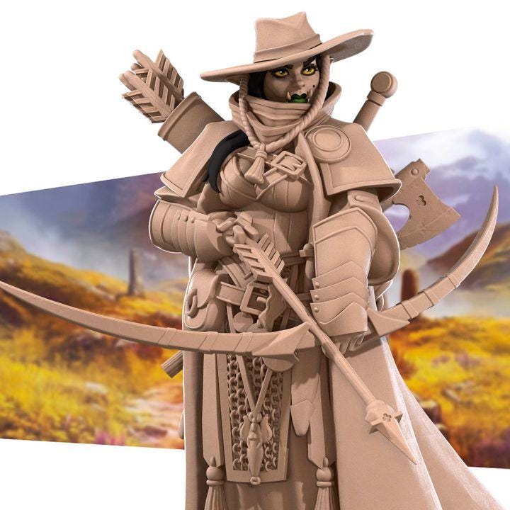 DnD Minatures Set - Fantasy RPG Hero Party (13 Minatures) - Tabletop Miniatures for Dungeons Set A