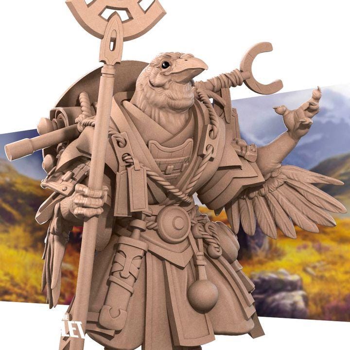 Hero Bundle B - Fantasy RPG Character(12 Miniatures) - Tabletop RPG Mini - 32mm Resin Miniature - Iconic Heroes