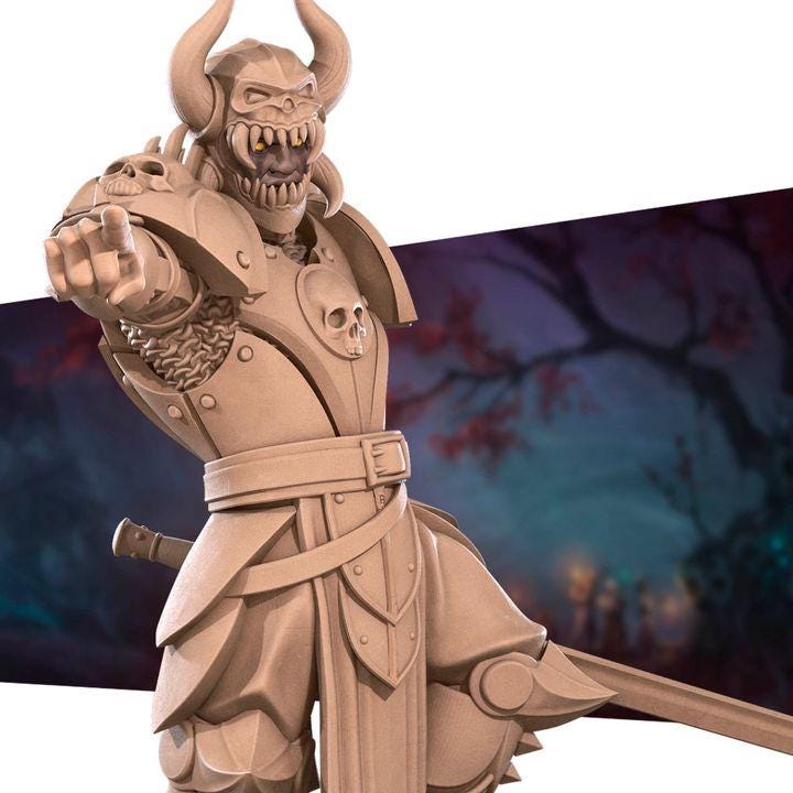 Hero Bundle E - Fantasy RPG Character(13 Miniatures) - Tabletop RPG Mini - 32mm Resin Miniature - Iconic Heroes