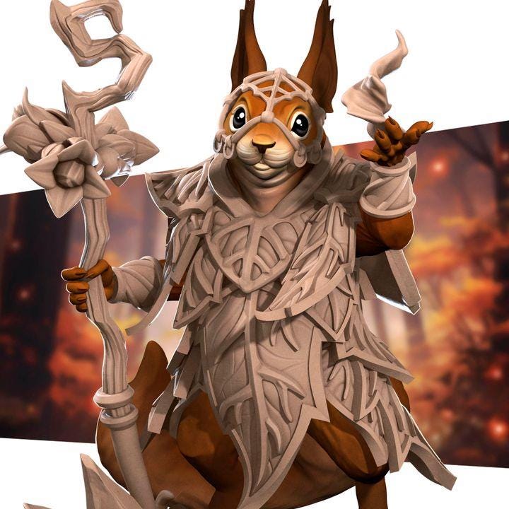 Hero Bundle G - Fantasy RPG Character(17 Miniatures) - Tabletop RPG Mini - 32mm Resin Miniature - Iconic Heroes