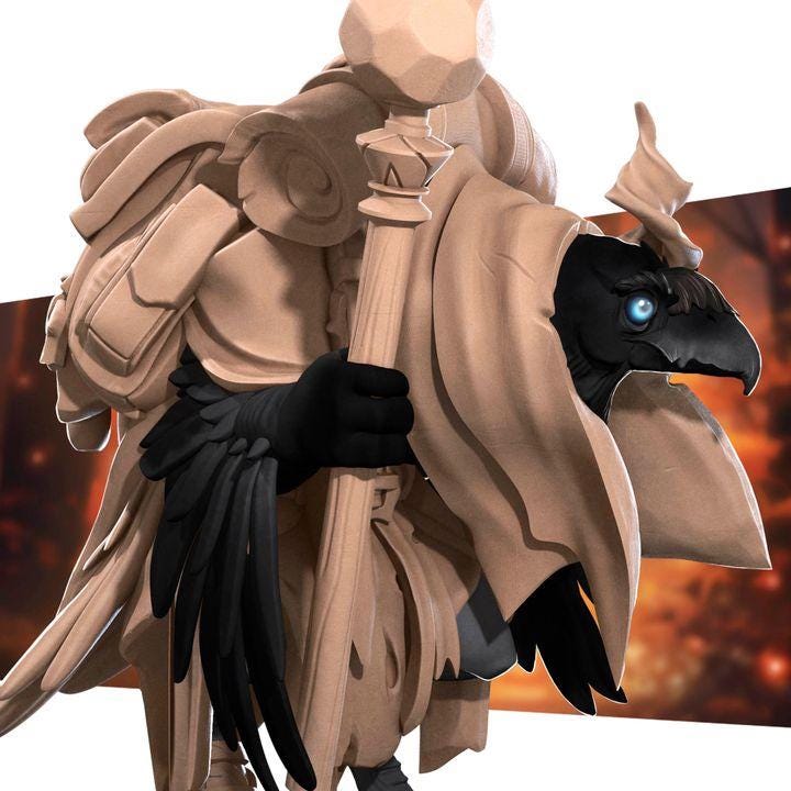 Hero Bundle G - Fantasy RPG Character(17 Miniatures) - Tabletop RPG Mini - 32mm Resin Miniature - Iconic Heroes