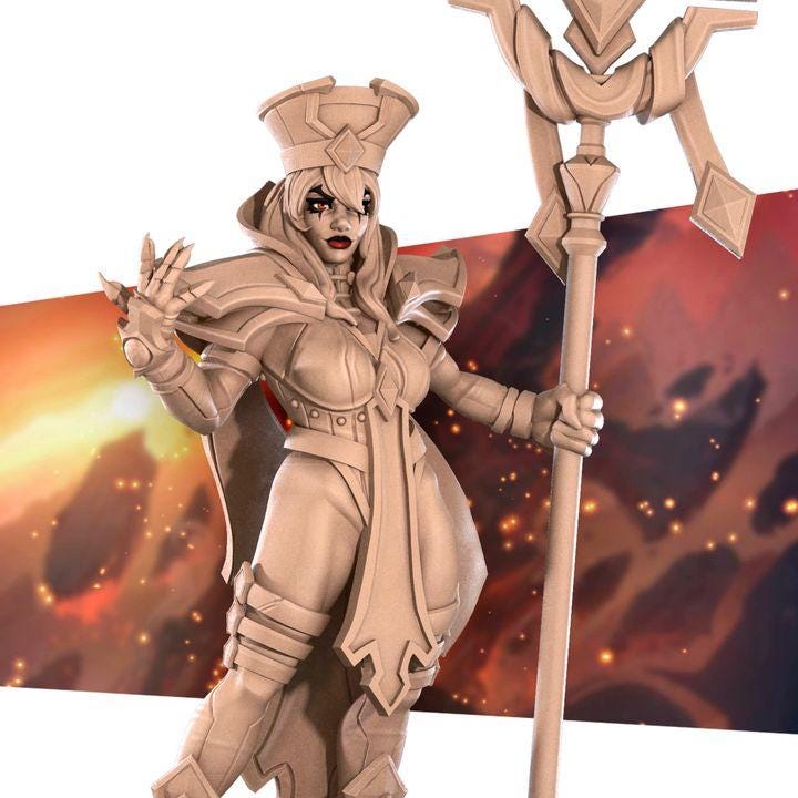 Hero Bundle I - Fantasy RPG Character(13 Miniatures) - Tabletop RPG Mini - 32mm Resin Miniature - Iconic Heroes