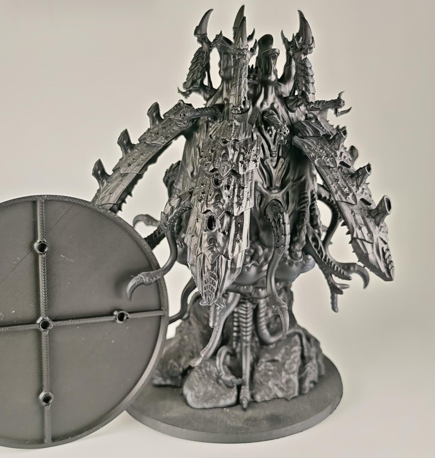 Monster Magnet Ready Wargaming Bases – 80mm - 100mm - 130mm - 160mm – Tabletop Miniature Bases with Magnet Holes