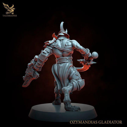Ozymandias Gladiators Warband - 32mm Resin Miniatures - Grimdark Tabletop Wrgame Army - RPG Mini Set DnD