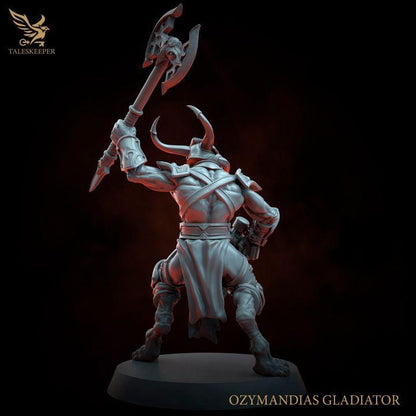 Ozymandias Gladiators Warband - 32mm Resin Miniatures - Grimdark Tabletop Wrgame Army - RPG Mini Set DnD