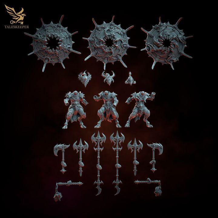 Ozymandias Illuminati - 32mm Resin Miniatures - Grimdark Tabletop Wrgame Army - RPG Mini Set DnD