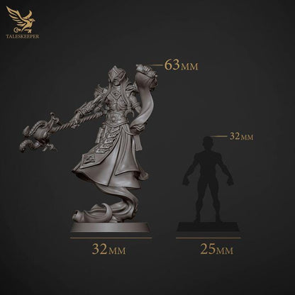 Ozymandias Herald - 32mm Resin Miniatures - Grimdark Tabletop Wargame Army - RPG Mini Set DnD
