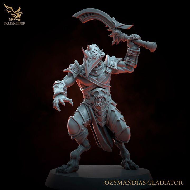 Ozymandias Gladiators Warband 2 - 32mm Resin Miniatures - Grimdark Tabletop Wargame Army - RPG Mini Set DnD