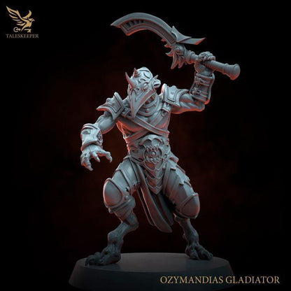 Ozymandias Gladiators Warband 2 - 32mm Resin Miniatures - Grimdark Tabletop Wargame Army - RPG Mini Set DnD