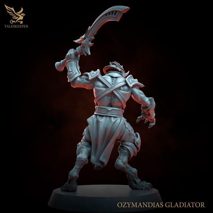 Ozymandias Gladiators Warband 2 - 32mm Resin Miniatures - Grimdark Tabletop Wargame Army - RPG Mini Set DnD