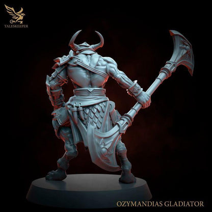 Ozymandias Gladiators Warband 2 - 32mm Resin Miniatures - Grimdark Tabletop Wargame Army - RPG Mini Set DnD